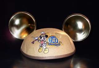 50th Anniversary Disneyland Mickey Mouse Ears Hat /NEW  