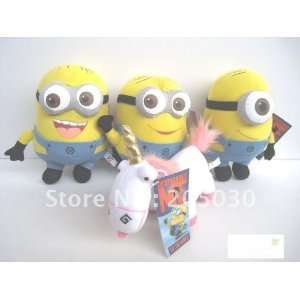 despicable me toys movies toys 25cm plush dolls for christmas toys 3d 