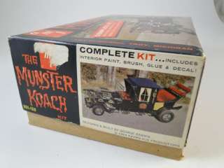   Koach Car Model Kit Monster Hot Rod Drag Racing Munsters  