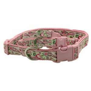  Douglas Paquette Pink Paisley Small Dog Collar 10 14 5/8 