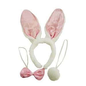    Bunny Rabbit Headband Ears, Tail & Bow Arts, Crafts & Sewing
