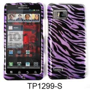 CELL PHONE CASE COVER FOR MOTOROLA DROID BIONIC XT875 TRANS PURPLE 