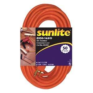   Sunlite 04205   50 Orange Heavy Duty Extension Cord