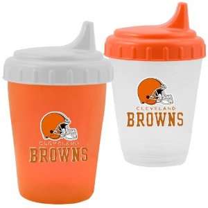  Cleveland Browns 2 Pack Dripless Sippy Cup Baby