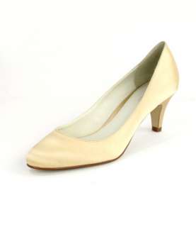 Calvin Klein Womenâ€™s Dress Shoes Pax Satin Champagne Ivory E3319 