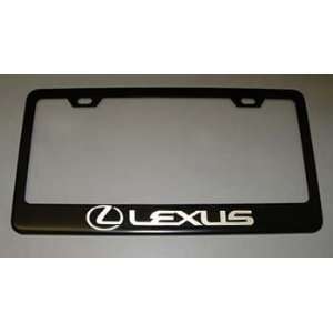  Lexus Black License Plate Frame 