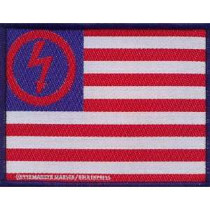 Reverse USA Flag Patch (Small)