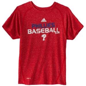   Phillies S/S Heathered Speedwick 