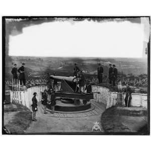   and B, 3d Massachusetts Heavy Artillery, and crew