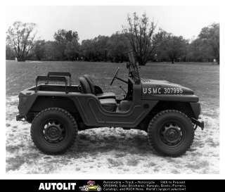 1960 AMC Military USMC Jeep Mighty Mite Factory Photo  