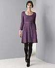 Missoni NEW $695 Womens Solid Purple Scoop Neck Dress SIZE 44  