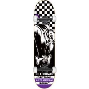  Helldorado Vulture Complete Skateboard   8.5 Purple w 