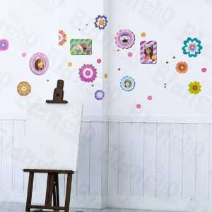 HEMU HL 1217   Colorful Frame   Wall Decals Stickers Appliques Home 