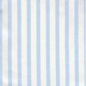  SWATCH   Awning Stripe in Powder Blue Fabric by New 