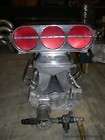 Holley Carburetors 9834 pair Tunnel Ram Blower Carbs Dual Quad Race 