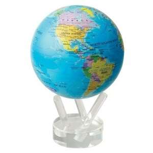  MOVA 4.5 Diameter Globe in Blue Ocean with Relief Map (MG 