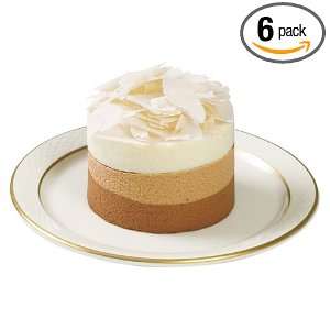 Triple Mousse Cake   1 x 6 cakes (4 oz each)  Grocery 