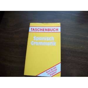  Spanisch Grammatik (9783817452514) Herwig Krenn Books