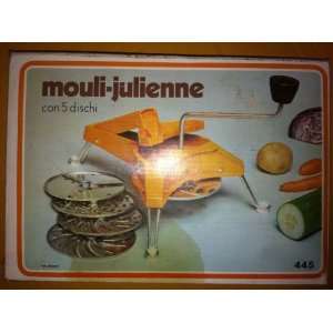  Mouli Julienne with 5 discs Made in France Kitchen 