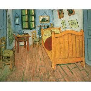   Vincent Van Gogh   32 x 26 inches   Vincents Bedroom in Arles Home