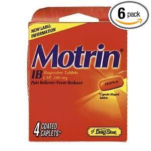  Motrin Ib Caplets Lil Drug   6x4 Pk Health & Personal 