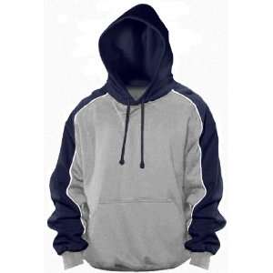  Custom Vos Two Tone Hooded Pullovers ATHLETIC GREY/NAVY 
