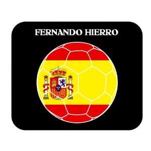  Fernando Hierro (Spain) Soccer Mouse Pad 