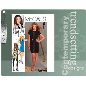  McCalls Sewing Pattern M5747 Hilary Duff Misses Dresses 