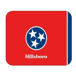  US State Flag   Hillsboro, Tennessee (TN) Mouse Pad 