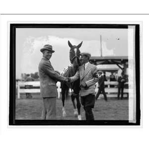   McNider with horse & cup of Georgia Mooser, [5/13/26]