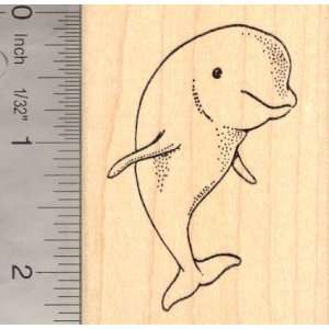  Beluga Whale Rubber Stamp, Marine Wildlife Arts, Crafts 