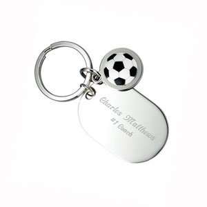  Personalized Soccer Ball Key Chain 