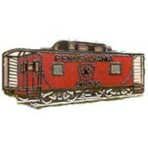  Pennsylvania Caboose Railroad Pin 1 Arts, Crafts 