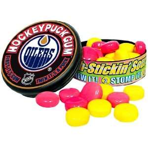 NHL Edmonton Oilers Hockey Puck Candy (6 Pack)  Sports 