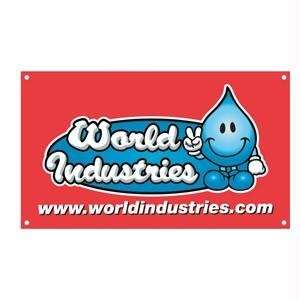  World Industries Wet Willy Banner 4x2