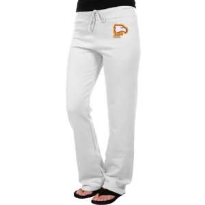 NCAA Winthrop Eagles Ladies White Logo Applique Sweatpant  