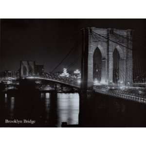  Brooklyn Bridge 1966 Poster Print