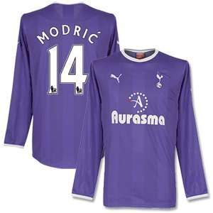    11 12 Tottenham Away L/S Jersey + Modric 14