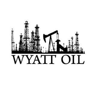 Wyatt Oil / Black Logo Coffee Mug 