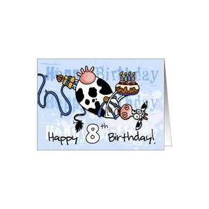  Bungee Cow Birthday   8 years old Card Toys & Games