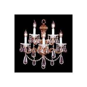  James R Moder Valencia Collection 5 Light Wall Sconce 