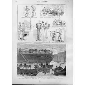  Tribulations Of Band Master On Man Of War 1893 Ships