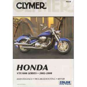    CLYMER REPAIR/SERVICE MANUAL HONDA VTX1800 02 08 Automotive