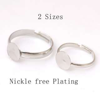 material metal with nickle free plating good for health color silver 