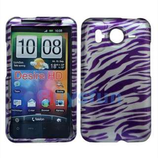 Zebra Hard Case Cover Skin For AT&T HTC Inspire 4G  