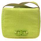   Salvatore Ferragamo Vintage GANCINI Embossed Shoulder Bag Light Green