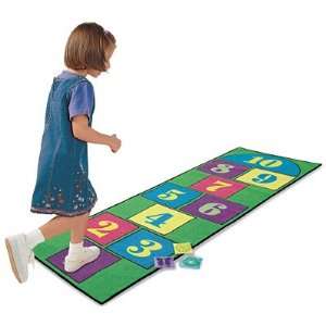  Garden Path Hopscotch Carpet Toys & Games