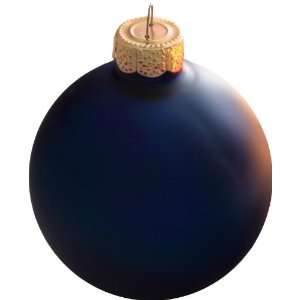  Midnight Blue Ball Ornament   1 1/2 Midnight Blue Ball 