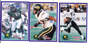 RARE 1995 Jogo CFL Memphis Maddogs Team Set 21 CARDS  
