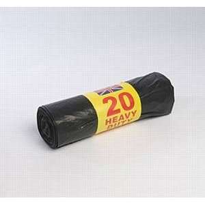  Super Value 18Cm X 29Cm X 34Cm Dustbin Liners Roll Of 20 